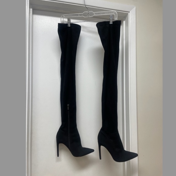 Revolve x Chrissy Teigen Raye Como Thigh High Boots - Picture 7 of 12